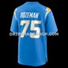 Mens Nike Bradley Bozeman Powder Blue Los Angeles Chargers Game Jersey