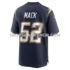 Mens Nike Khalil Mack Navy Los Angeles Chargers Alternate Super Chargers Game Player Jersey