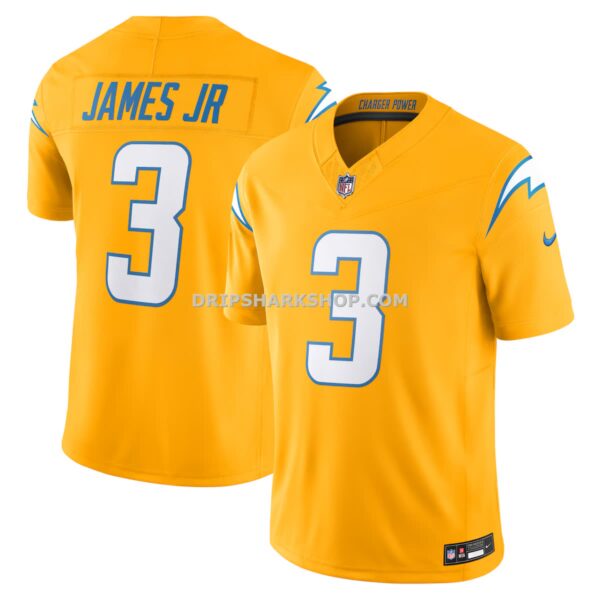 NFL1882c6G04-7c20fe Mens Nike Derwin James Jr Gold Los Angeles Chargers Alternate Charger Power Vapor Fuse Limited Jersey