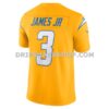 NFL1882c6G06-18bc3b Mens Nike Derwin James Jr Gold Los Angeles Chargers Alternate Charger Power Vapor Fuse Limited Jersey