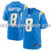NFL1889b1M01-01e63e Mens Nike Omarion Hampton Powder Blue Los Angeles Chargers Game Player Jersey
