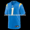 Mens Nike Number 1 Groom Powder Blue Los Angeles Chargers Game Jersey