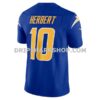 NFL189016G06-671a1a Mens Nike Justin Herbert Royal Los Angeles Chargers Vapor Fuse Limited Jersey