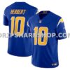 NFL189016M01-b7a3dd Mens Nike Justin Herbert Royal Los Angeles Chargers Vapor Fuse Limited Jersey