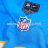 Mens Nike Wes Chandler Powder Blue Los Angeles Chargers Retired Player Jersey