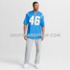 NFL189e5fG10-9a76dd Mens Nike Nikko Reed Powder Blue Los Angeles Chargers Team Game Jersey