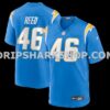 NFL189e5fM01-e7bf7e Mens Nike Nikko Reed Powder Blue Los Angeles Chargers Team Game Jersey