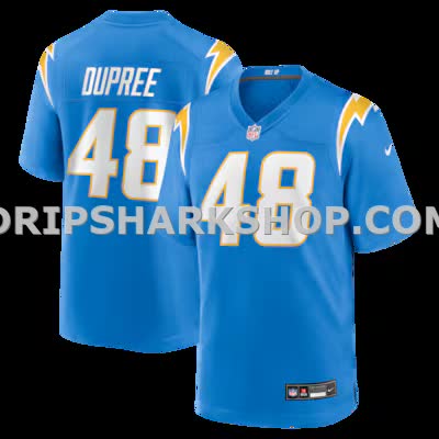 Mens Nike Bud Dupree Powder Blue Los Angeles Chargers Team Game Jersey