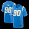Mens Nike Teair Tart Powder Blue Los Angeles Chargers Team Game Jersey