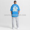 Mens Nike Justin Eboigbe Powder Blue Los Angeles Chargers Team Game Jersey