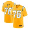 NFL18be46G04-78a848 Mens Nike Joe Alt Gold Los Angeles Chargers Alternate Charger Power Game Player Jersey