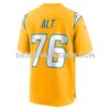 NFL18be46G06-5f421d Mens Nike Joe Alt Gold Los Angeles Chargers Alternate Charger Power Game Player Jersey