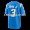 NFL18c36fG06-07b9b2 Mens Nike Derwin James Jr Powder Blue Los Angeles Chargers Game Jersey