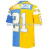 NFL18c59dG02-34f54f Mens Mitchell And Ness Ladainian Tomlinson Powder Blue Gold Los Angeles Chargers 2002 Split Legacy Replica Jersey Pi5003