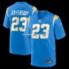 Mens Nike Tony Jefferson Powder Blue Los Angeles Chargers Team Game Jersey