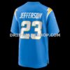 Mens Nike Tony Jefferson Powder Blue Los Angeles Chargers Team Game Jersey