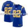 NFL18cadfM01-5db826 Mens Nike Brenden Rice Royal Los Angeles Chargers 2nd Alternate Game Player Jersey