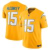 Mens Nike Ladd Mcconkey Gold Los Angeles Chargers Alternate Charger Power Vapor Fuse Limited Jersey