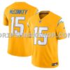 Mens Nike Ladd Mcconkey Gold Los Angeles Chargers Alternate Charger Power Vapor Fuse Limited Jersey