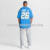 Mens Nike Asante Samuel Jr Powder Blue Los Angeles Chargers Game Player Jersey