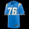 Mens Nike Joe Alt Powder Blue Los Angeles Chargers Player Game Jersey