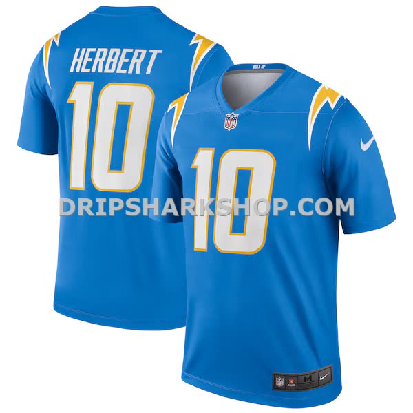 Mens Nike Justin Herbert Powder Blue Los Angeles Chargers Legend Player Performance Top Pi3924000