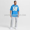 Mens Nike Tae Crowder Powder Blue Los Angeles Chargers Team Game Jersey