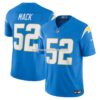 Mens Nike Khalil Mack Powder Blue Los Angeles Chargers Vapor Fuse Limited Jersey