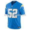 Mens Nike Khalil Mack Powder Blue Los Angeles Chargers Vapor Fuse Limited Jersey