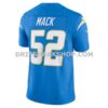 Mens Nike Khalil Mack Powder Blue Los Angeles Chargers Vapor Fuse Limited Jersey