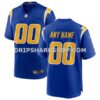 NFL18f45fM01-ed74ff Mens Nike Royal Los Angeles Chargers Alternate Custom Game Jersey Pi3889000