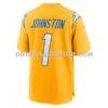Mens Nike Quentin Johnston Gold Los Angeles Chargers Alternate Charger Power Game Player Jersey