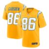 NFL18f96cG04-8cd835 Mens Nike Oronde Gadsden Gold Los Angeles Chargers Alternate Charger Power Game Jersey