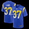 Mens Nike Quentin Lake Royal Los Angeles Rams Game Player Jersey