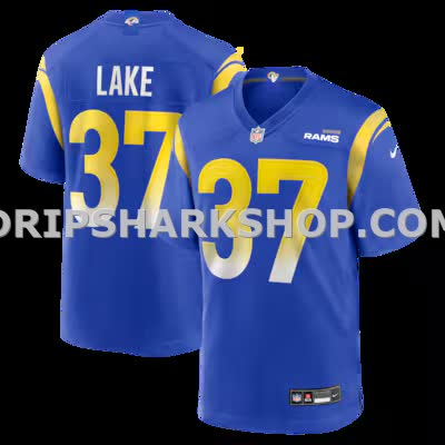 Mens Nike Quentin Lake Royal Los Angeles Rams Game Player Jersey