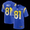 Mens Nike Torry Holt Royal Los Angeles Rams Game Retired Player Jersey