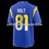 Mens Nike Torry Holt Royal Los Angeles Rams Game Retired Player Jersey