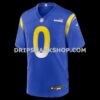 Mens Nike Byron Young Royal Los Angeles Rams Home Game Jersey
