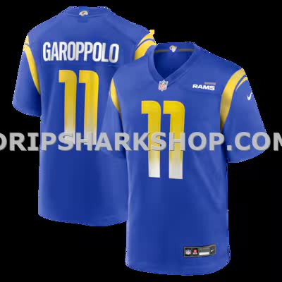 Mens Nike Jimmy Garoppolo Royal Los Angeles Rams Game Jersey