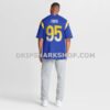 Mens Nike Poona Ford Royal Los Angeles Rams Team Game Jersey