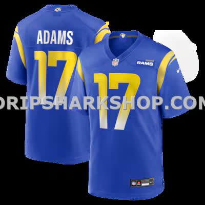 Mens Nike Davante Adams Royal Los Angeles Rams Game Player Jersey