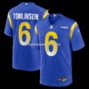 Mens Nike Trevius Hodges Tomlinson Royal Los Angeles Rams Team Game Jersey