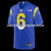 Mens Nike Trevius Hodges Tomlinson Royal Los Angeles Rams Team Game Jersey