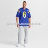 Mens Nike Trevius Hodges Tomlinson Royal Los Angeles Rams Team Game Jersey