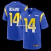 NFL192290G04-249d58 Mens Nike Cobie Durant Royal Los Angeles Rams Game Player Jersey