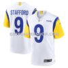NFL1932b1M01-ee1884 Mens Nike Matthew Stafford White Los Angeles Rams Alternate Game Jersey Pi4273000