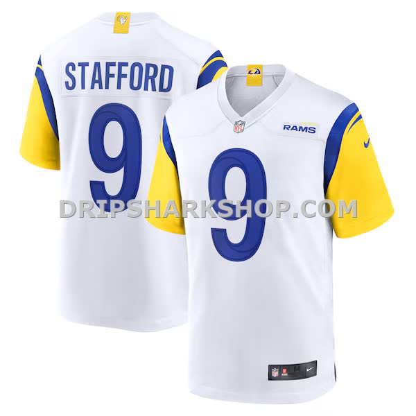 Mens Nike Matthew Stafford White Los Angeles Rams Alternate Game Jersey Pi4273000