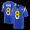 Mens Nike Jared Verse Royal Los Angeles Rams Player Game Jersey