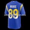 Mens Nike Tyler Higbee Royal Los Angeles Rams Game Player Jersey
