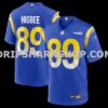 Mens Nike Tyler Higbee Royal Los Angeles Rams Game Player Jersey